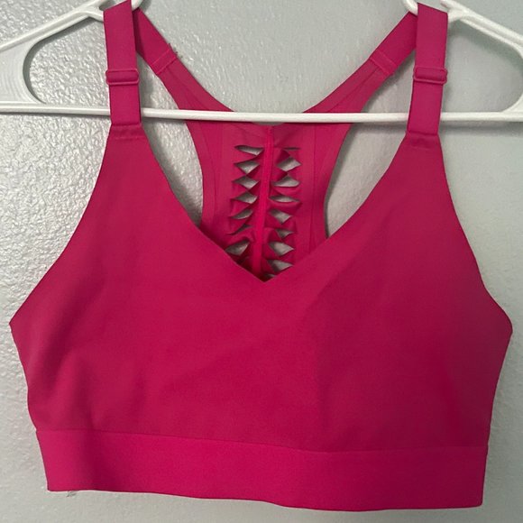 Victoria's Secret Other - 4/$25 Victorias Secrets Sport Bra Pink Cut Out Back Sports Size M